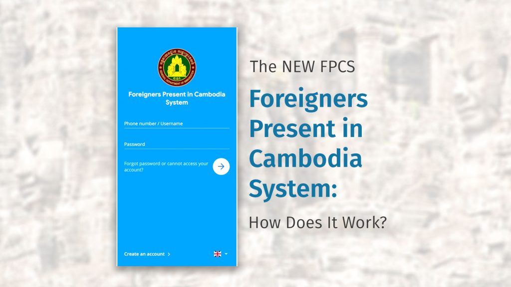 The New Foreigners Present in Cambodia System